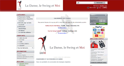 Desktop Screenshot of ladanseleswingetmoi.fr